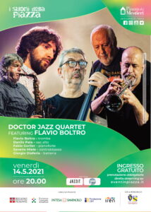 I suoni della Piazza – Doctor Jazz Quartet featuring Flavio Boltro Maggio 14, 2021 @ 20:00 – 21:30
