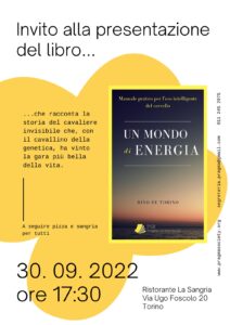 Presentazione del Libro “Un Mondo di Energia